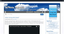 Desktop Screenshot of accidentaltheologist.com